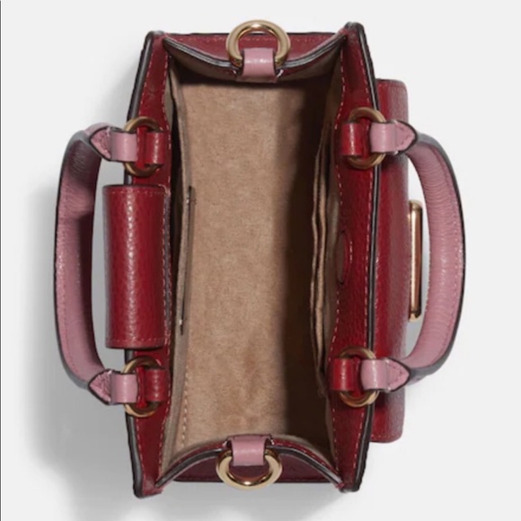 💋😍💋Coach Mini Pepper Crossbody In Colorblock - Picture 4 of 5